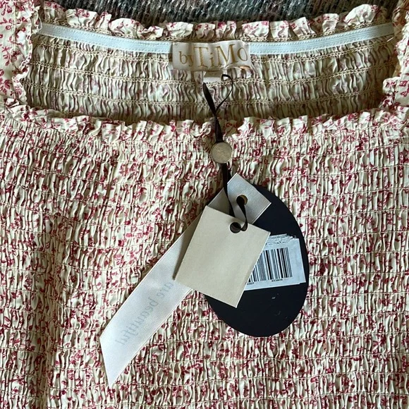 🆕ByTiMo Smocked Poplin Dress in Iris - Picture 6 of 9